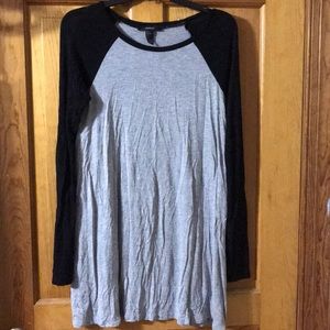 Forever 21 Long Sleeve Dress/ Long Shirt